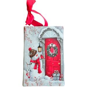 Small Winter Holiday Canvas Print New in Package